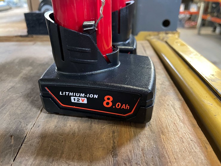 #2436-•-(2)-milwaukee-compatible-12-volt-8.0ah-batteries-(pr12)-image-3