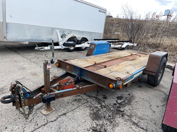 #1461-•-2001-ditch-witch-5'-x-13'-tilt-deck-trailer-(no-title)-(of)-image-1