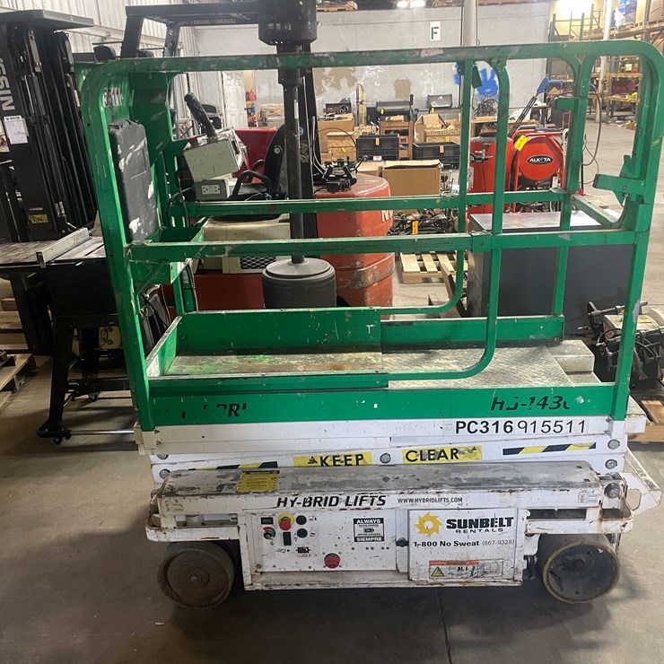 #1465 • 14' Scissor Lift (E)