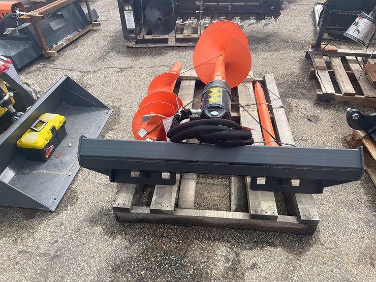 #7030-•-unused-wig-skid-steer-post-hole-auger-(o11)-image-5