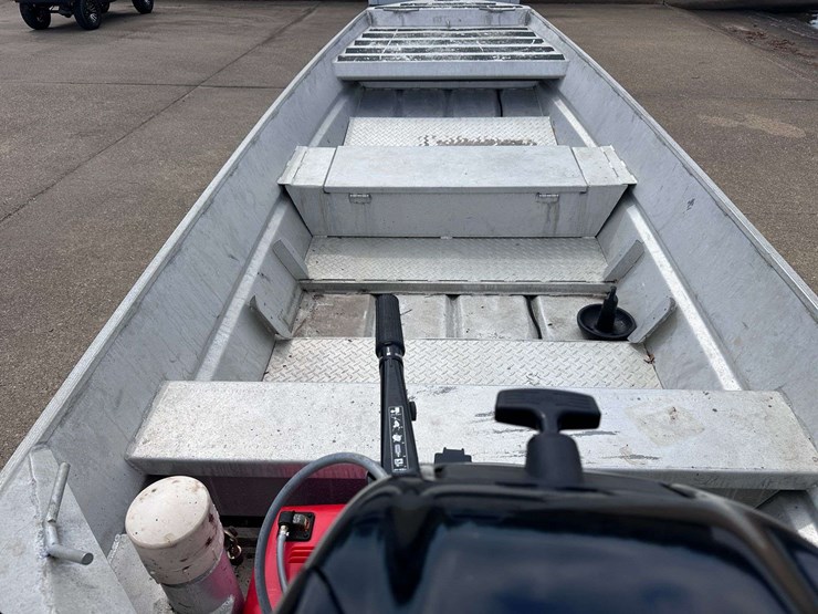 hanko-aluminum-14'-jon-boat-w/2022-mercury-25hp-4-stroke-outboard-motor-&-trailer-image-40