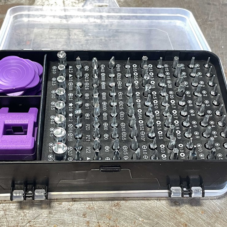 #2464 • New 117 Pieces Precision Screwdriver Set (CW)