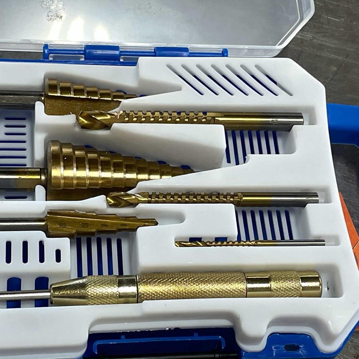 #2471 • New 7 Pieces Sawtooth Pagoda Drill Set (CW)