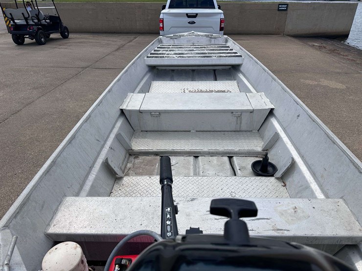 hanko-aluminum-14'-jon-boat-w/2022-mercury-25hp-4-stroke-outboard-motor-&-trailer-image-41