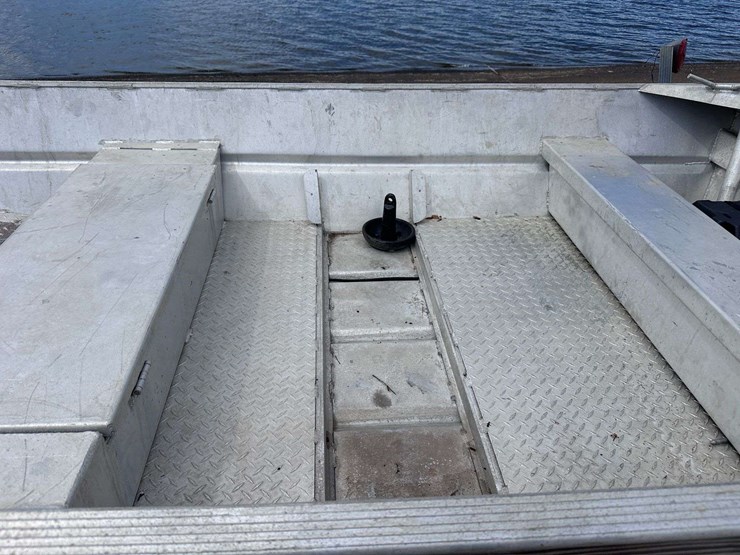 hanko-aluminum-14'-jon-boat-w/2022-mercury-25hp-4-stroke-outboard-motor-&-trailer-image-59