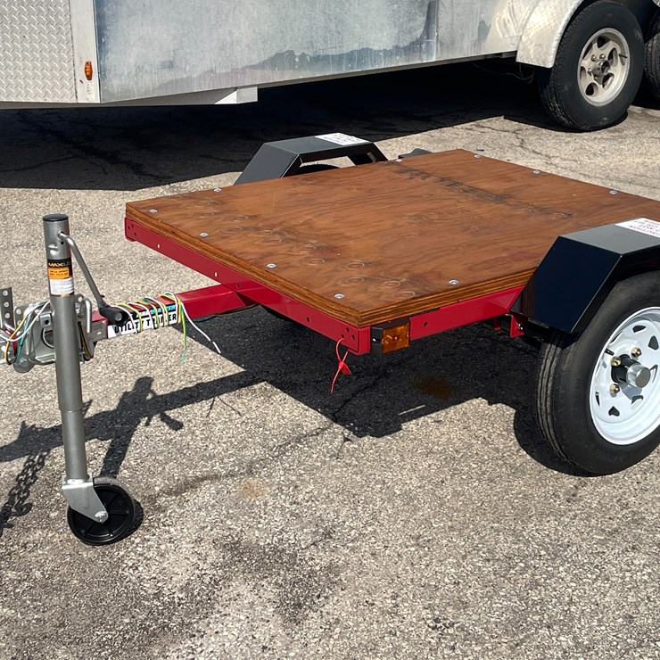 #1462 • 4' Haul- Master Utility Trailer (Has Certificate of Origin) (OF)