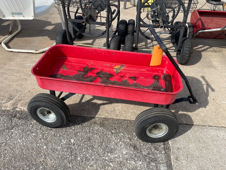 #7023-•-big-tire-red-wagon-(o3)-image-1