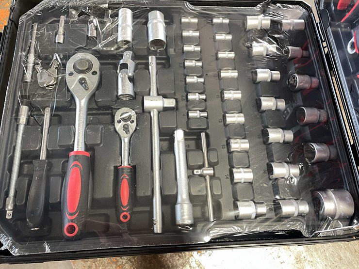 #2453-•-new-899-pieces-professional-tool-set-in-metal-rolling-tool-case-(cw)-image-3