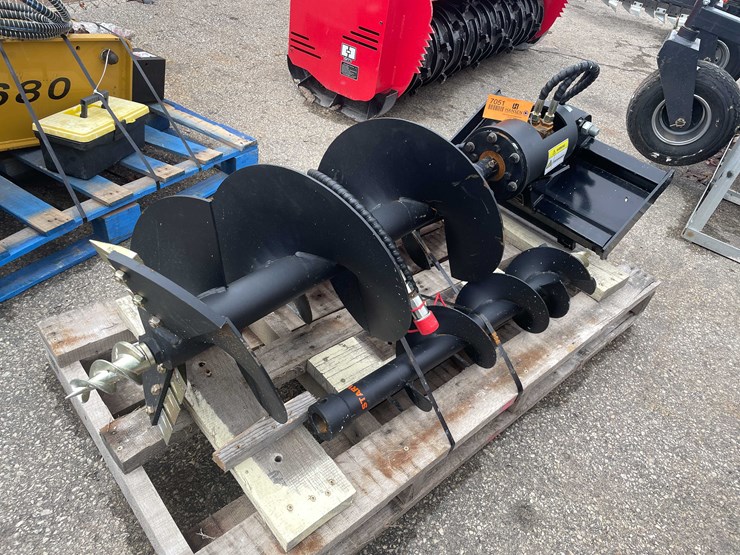 #7051-•-unused-starvox-mini-skid-steer-post-hole-auger-(o10)-image-6