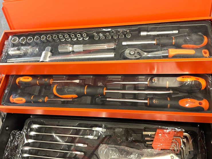 #2452-•-new-85-pieces-all-purpose-tools-set-with-in-metal-tool-box-(cw)-image-3