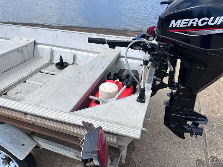 hanko-aluminum-14'-jon-boat-w/2022-mercury-25hp-4-stroke-outboard-motor-&-trailer-image-52