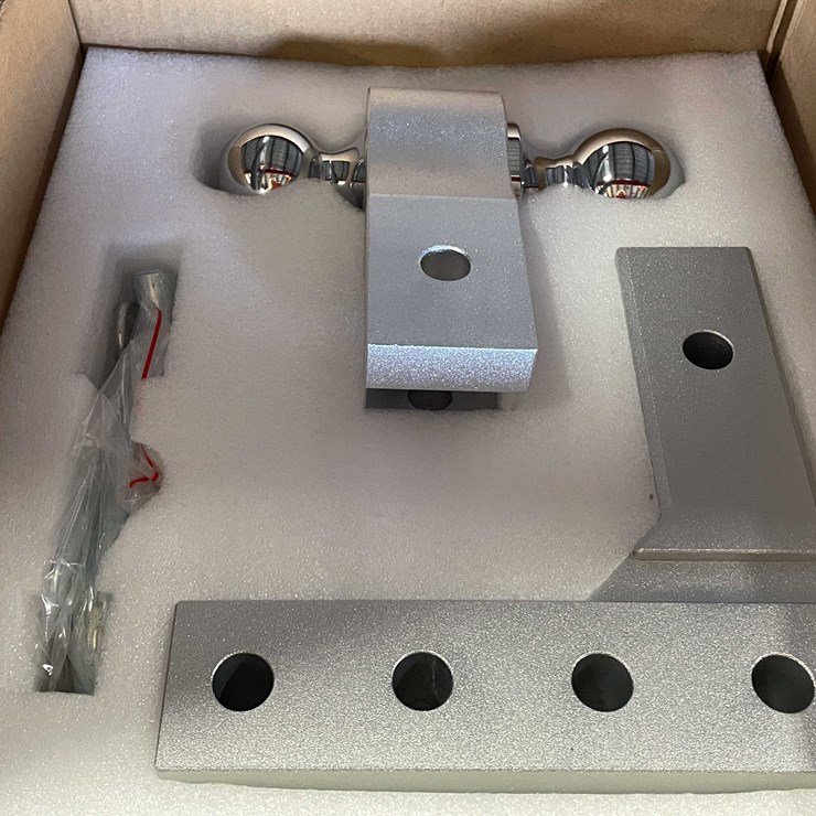 #2475 • New 2" Receiver with 6" Drop, 2' and 2" and 2-5/16 (CW)