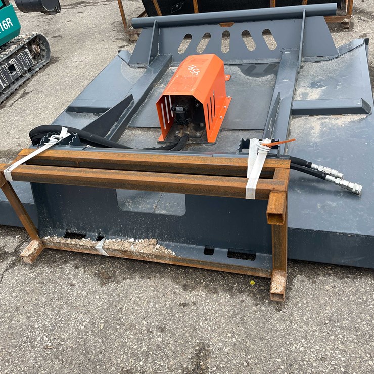 #7038 • Unused Handy 72" Skid Steer Brush Cutter (O10)