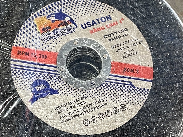 #2465-•-new-steel-cutting-wheels-for-grinder-(cw)-image-2