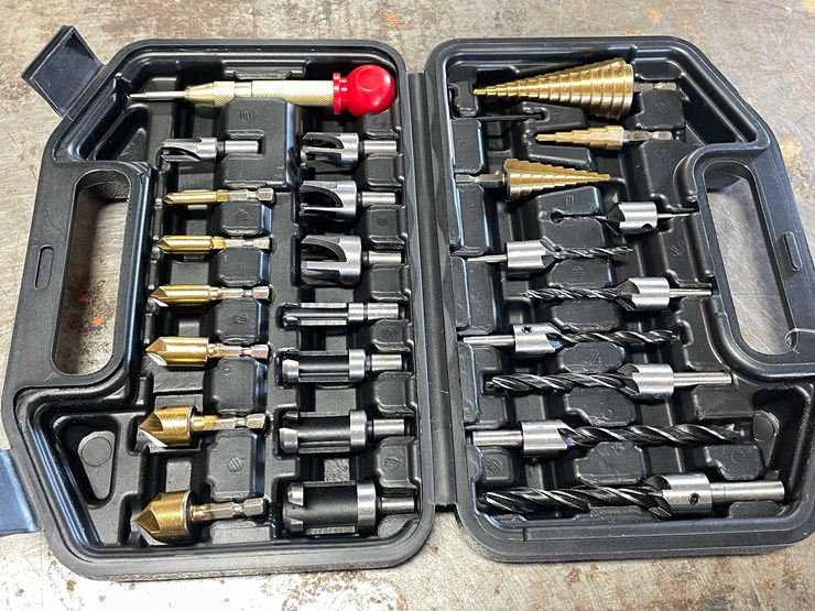 #2462-•-new-25-pieces-woodworking-countersink-and-hole-kit-(cw)-image-4