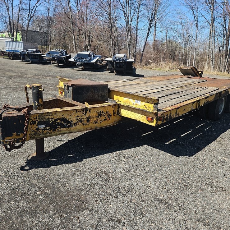 1981 EAGER BEAVER TL20 T/A UTILITY TRAILER