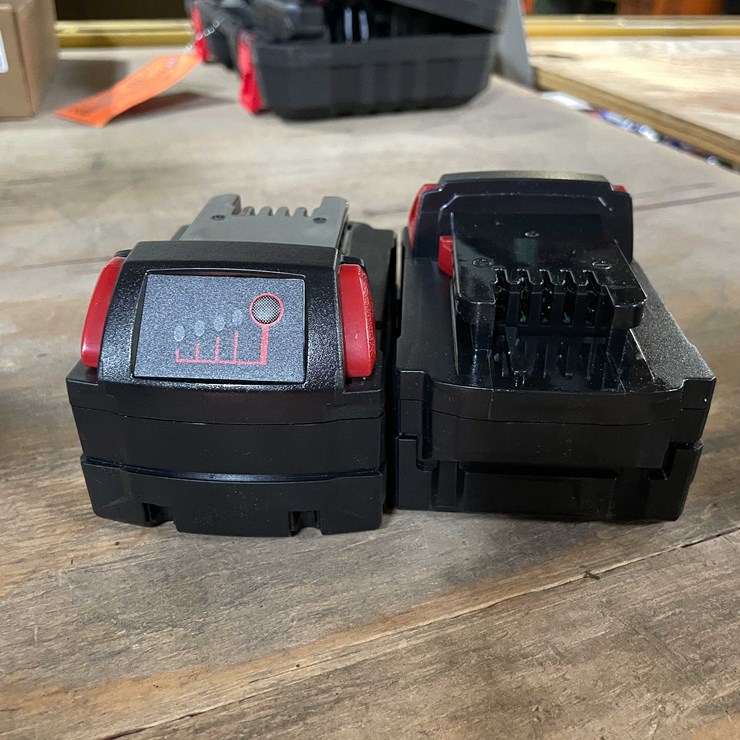 #2437 • (2) Milwaukee Compatible 18 volt 8.0ah Batteries (PR12)