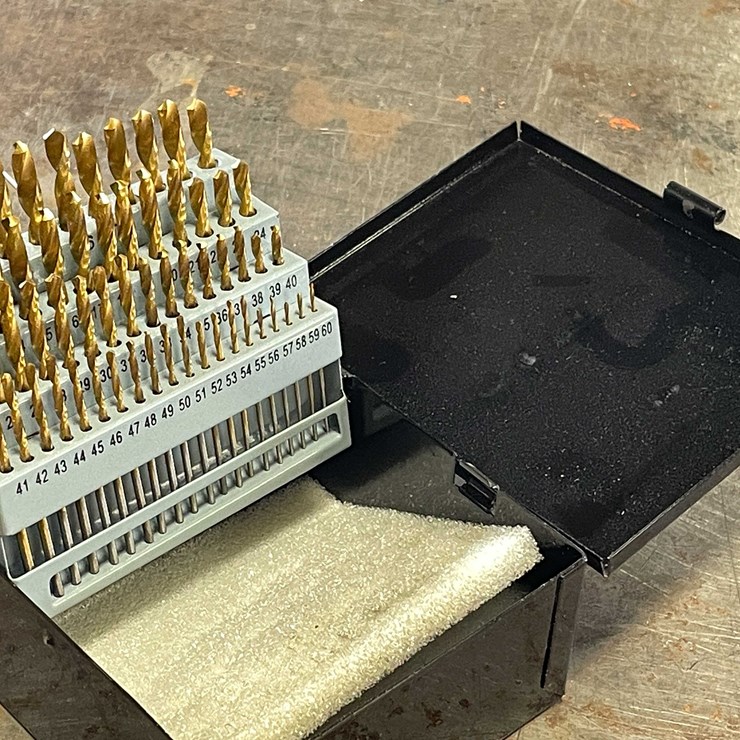 #2469 • New 60 Pieces Drill Bits (CW)