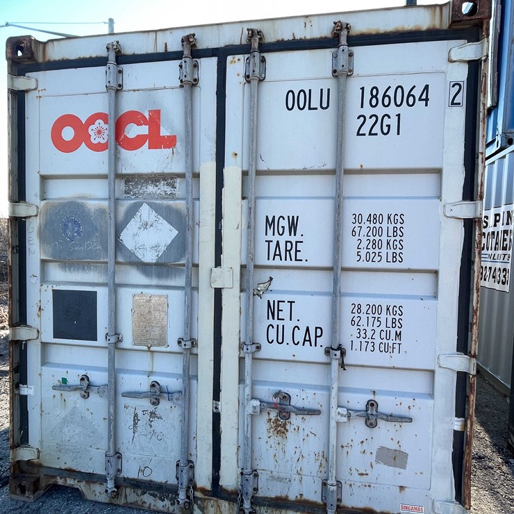 #1474 • Used 20' High Cube Container (OF)