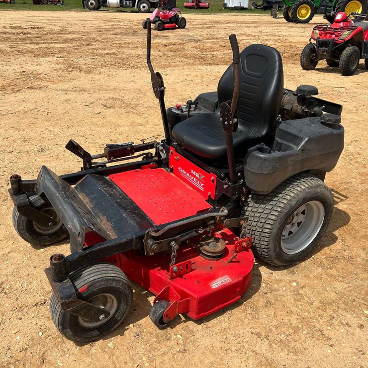 Gravely 148Z 48" Cut Zero Turn Mower (1,728 Hours)
