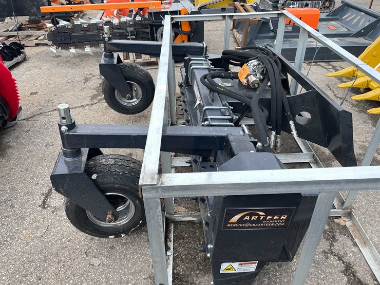 #7040-•-unused-arteer-72"-skid-steer-landscape-harley-rake-(o10)-image-7