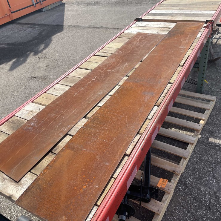 #7027 • (2) Steel Sheets (O4)