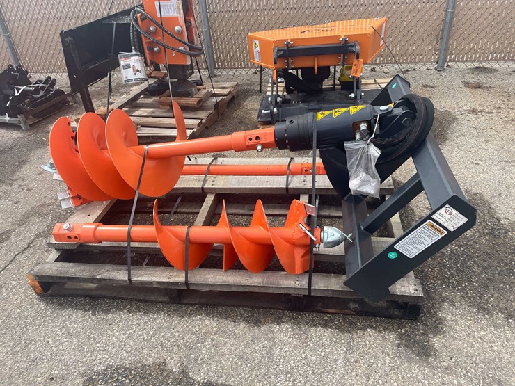 #7030-•-unused-wig-skid-steer-post-hole-auger-(o11)-image-7