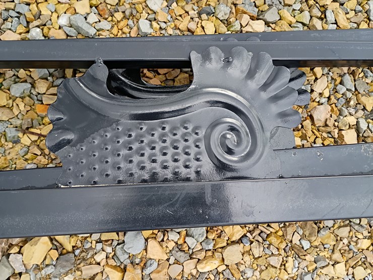 #21598-•-14ft-bi-parting-iron-gate-(deer)-image-9