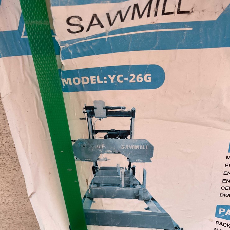 #7044 • Unused AGT YC-26G Saw Mill (O9)