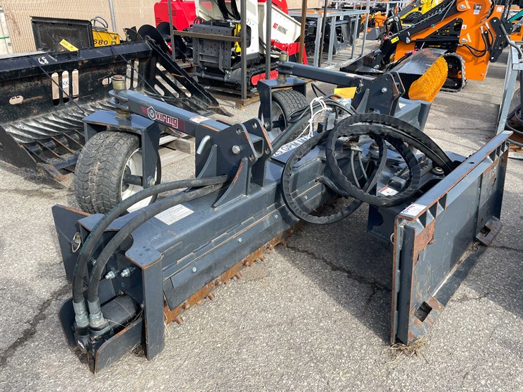 #7081-•-virnig-90"-power-harley-rake-for-skid-loader-(o9)-image-6