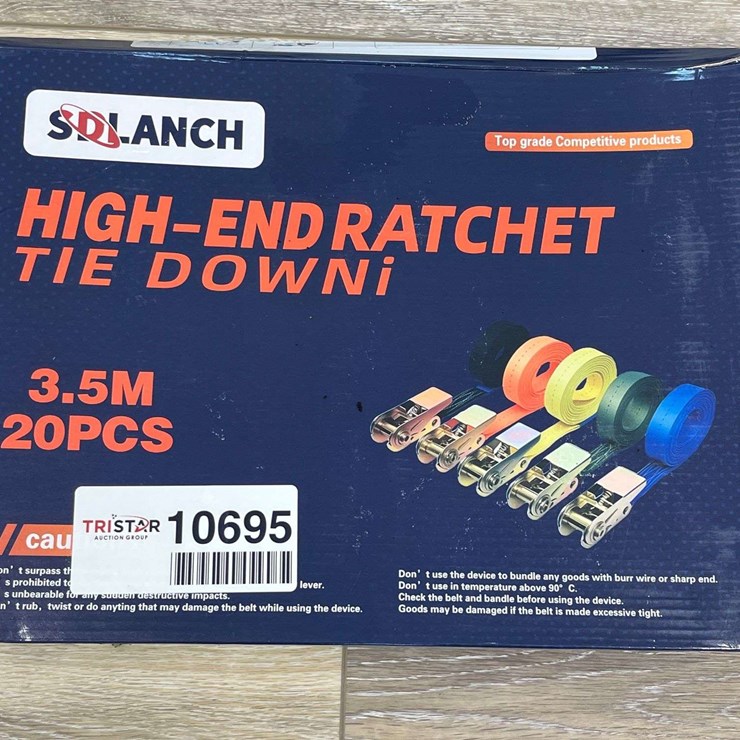 Unused 2026 CE SDLBB High End Ratchet Straps
