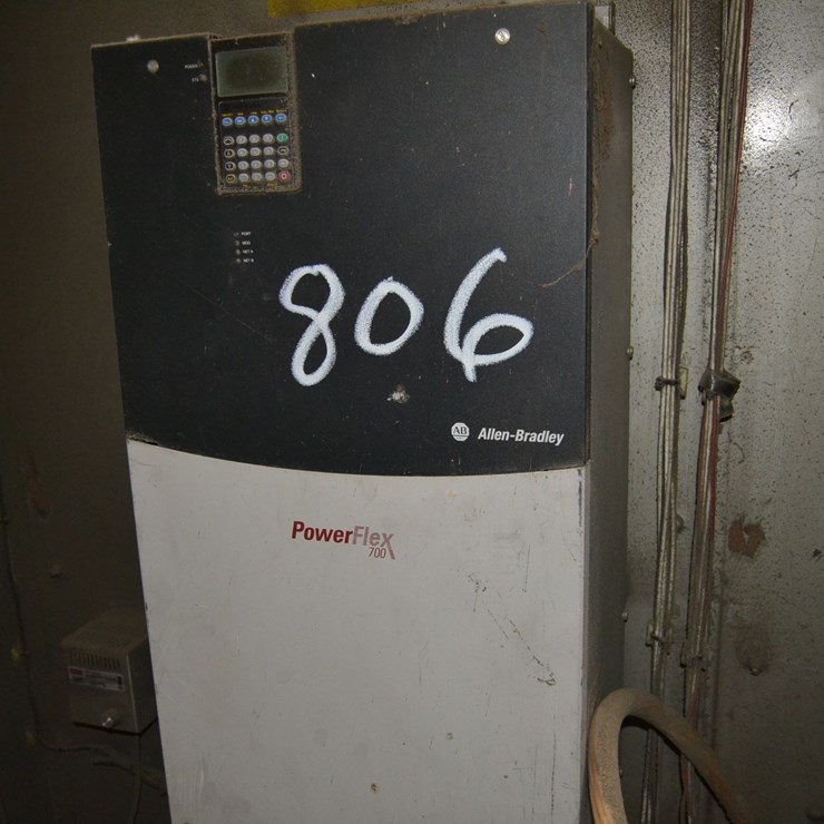 POWER FLEX 700H VFD DRIVES FOR PLANER, INFEED, AND OUTFEED