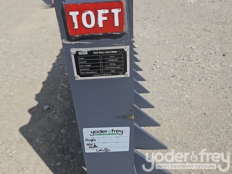 unused-2025-toft-rake-to-suit-skidsteer-loader-(declaration-of-conformity-available)-image-5