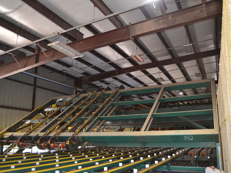 2015-usnr-28'-7-strand-transfer-w/lugs-w/even-end-rolls-w/16'-5-strand-incline-transfer-to-sorter-w/-drive-image-1