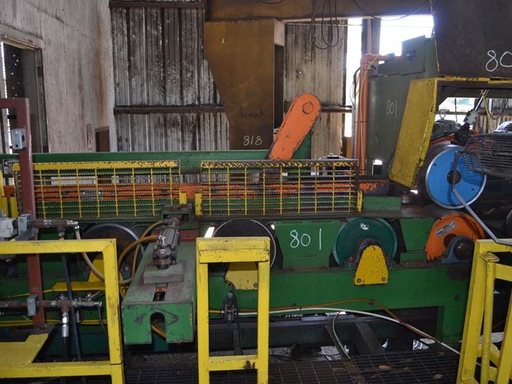 linden-high-speed-infeed-pineapple-infeed-table-w/-20hp-feed-motor-w/bridge-to-planer-feed-w/-controls-image-2