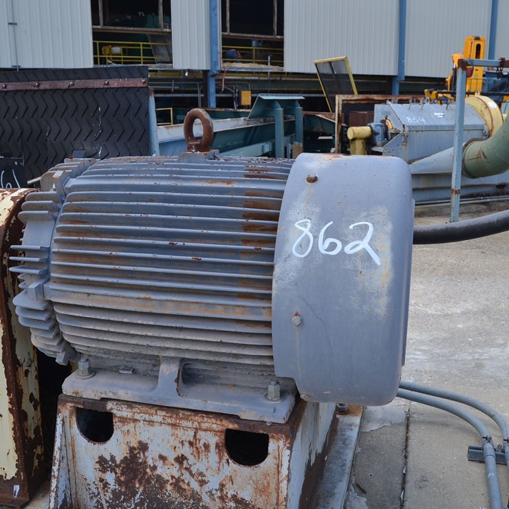 150HP 460 VOLT 1180 RPM MOTOR FOR GRINDER