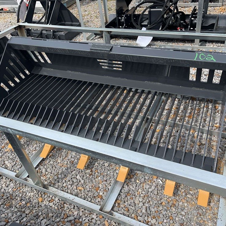 Land Honor Skid Steer Rock Bucket, 78"