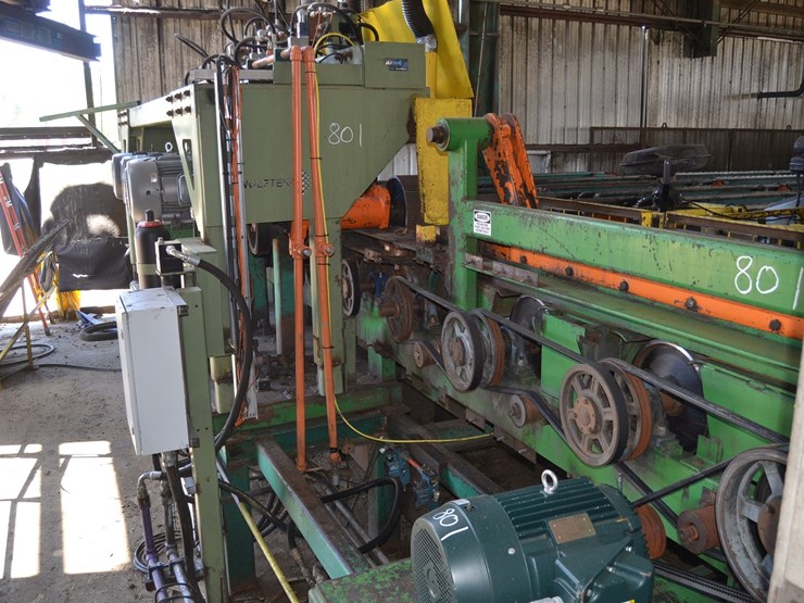 linden-high-speed-infeed-pineapple-infeed-table-w/-20hp-feed-motor-w/bridge-to-planer-feed-w/-controls-image-6