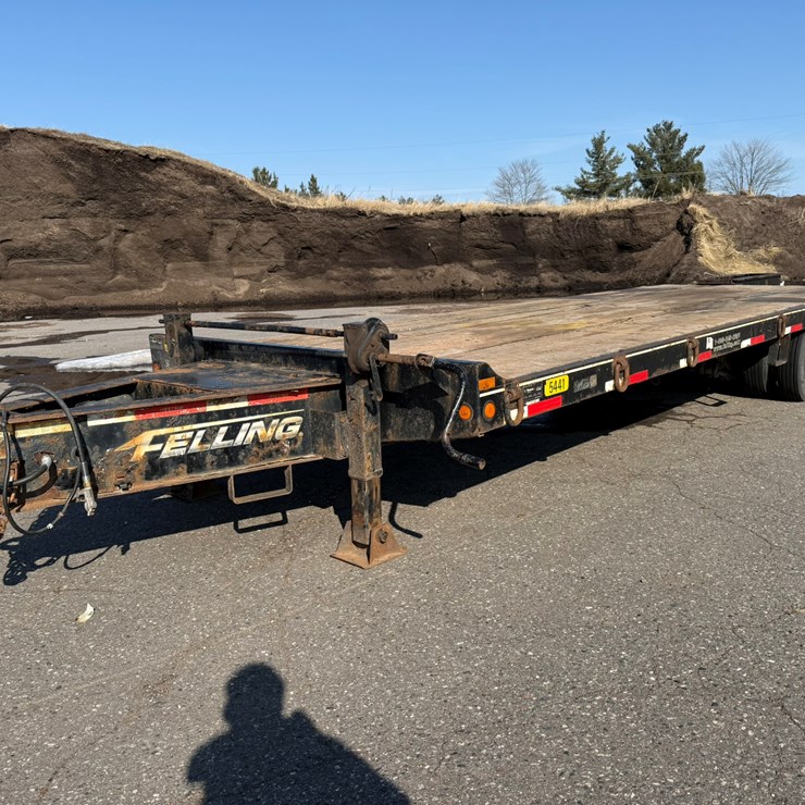 #1100 • 2016 Felling Ft-40-2 30' Equipment Trailer