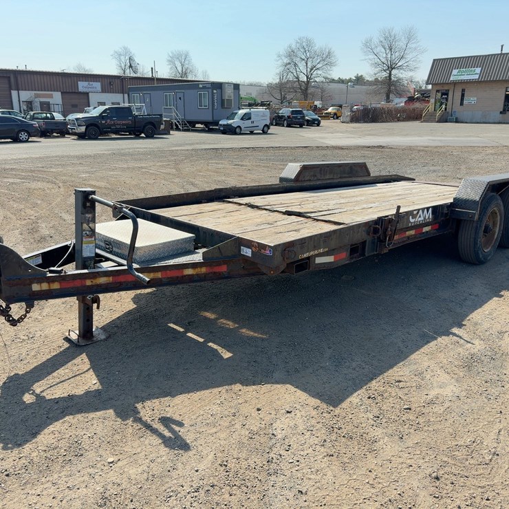 2018 CAM SUPERLINE 20' T/A TILT DECK TRAILER
