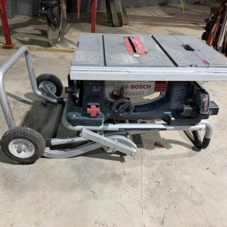 Bosch 4100 10" Table Saw & TS3000 Gravity Rise