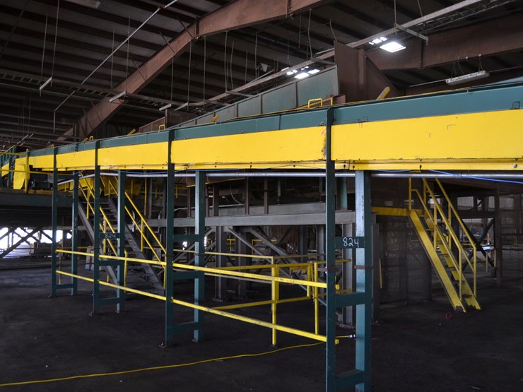 usnr-13"x65'-lumber-belt-transfer-w/-drive-image-2