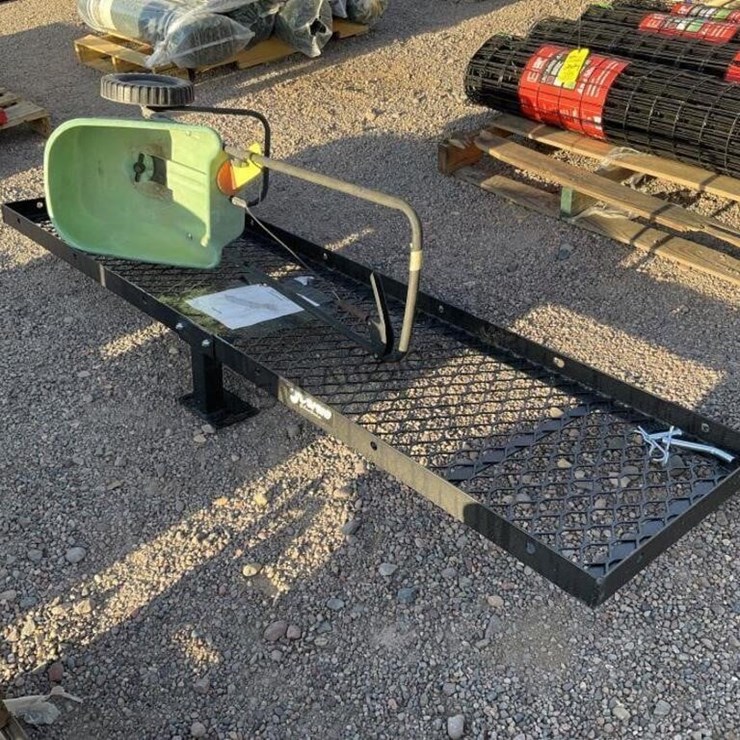 RV BICYCLE CARRIER AND SEED SPREADER