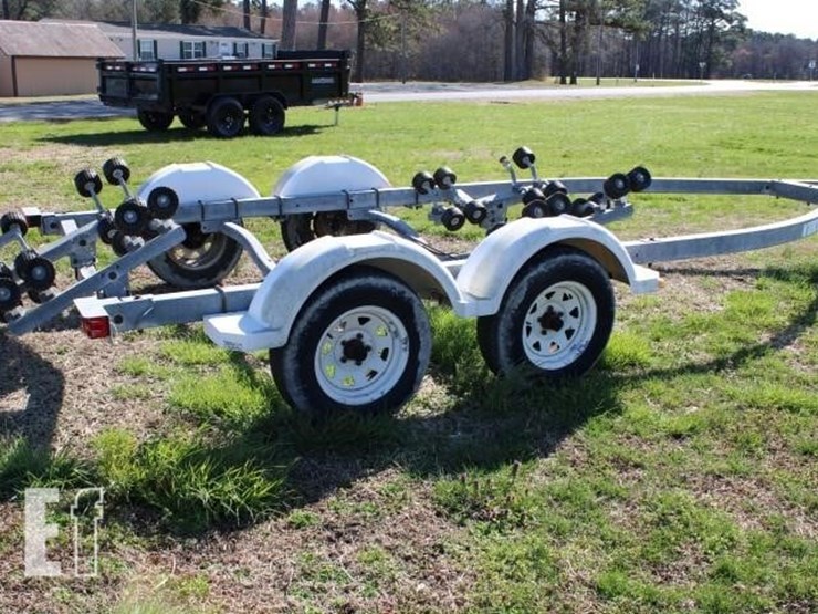 #901-2001-venture-trailer-24'-tandem-axle-boat-tra-image-4