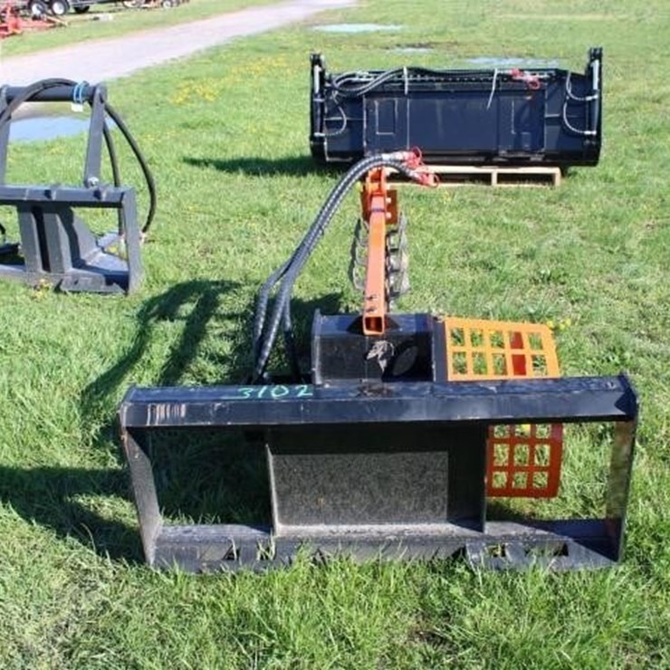 #3102 NEW 48" SKID STEER TRENCHER BY CF MOD D39 8"