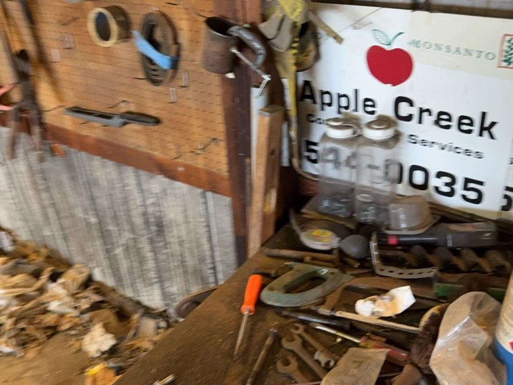 workbench-with-power-smart-drill-press-and-various-tools-image-6