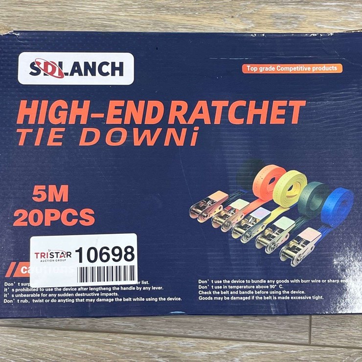 Unused 2026 CE SDLBB High End Ratchet Straps