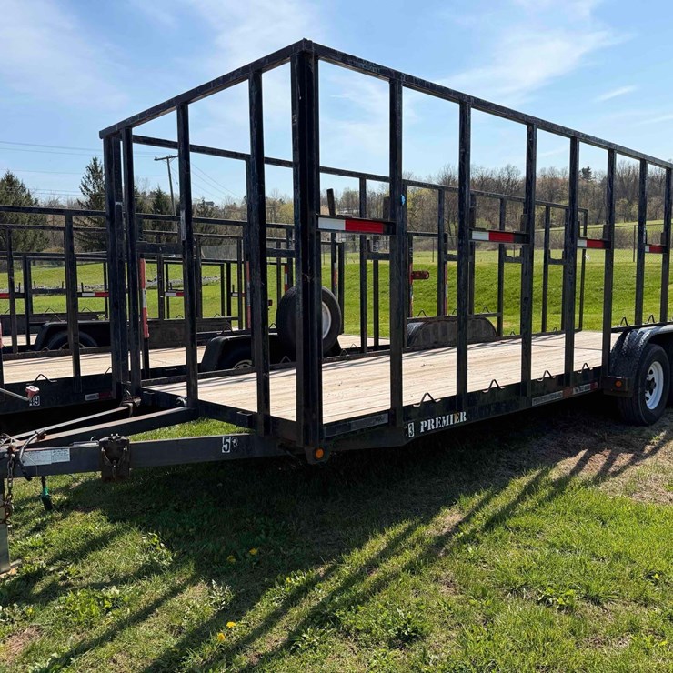 2011 Premier LT824-10K Tandem Axle Trailer