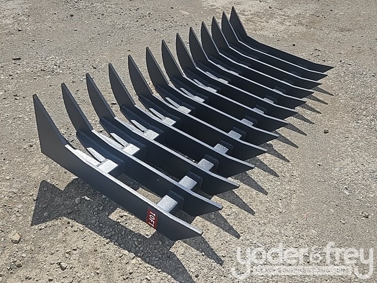 unused-2025-toft-rake-to-suit-skidsteer-loader-(declaration-of-conformity-available)-image-1