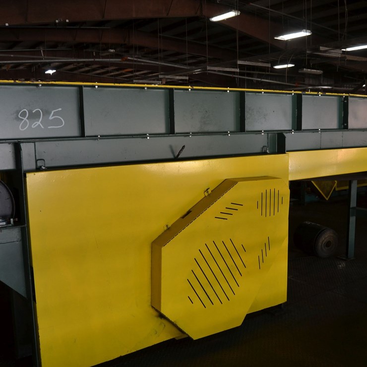 USNR 13"X20' LUMBER BELT TRANSFER W/ DRIVE